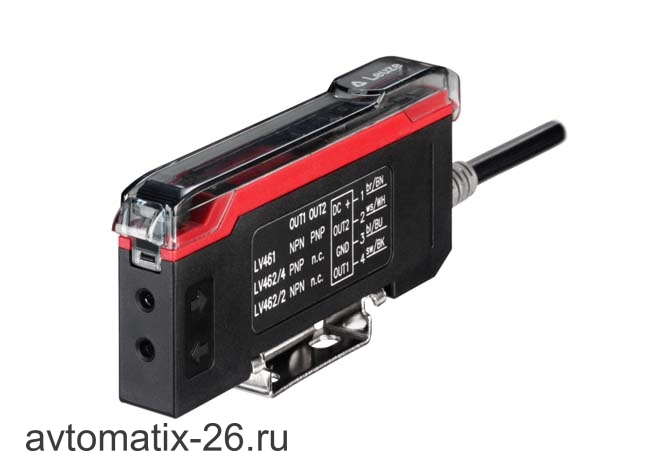 Усилитель для оптоволоконных датчиков Leuze Electronic LV462.4/4X-150-M8