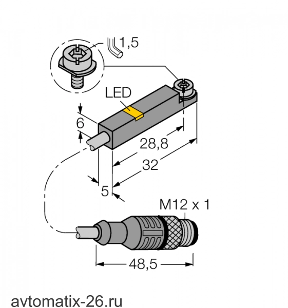 Магнитный датчик TURCK BIM-INT-Y1X-H1141
