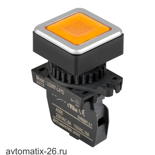 Сигнальная кнопка Autonics LQ3RF-L4YD