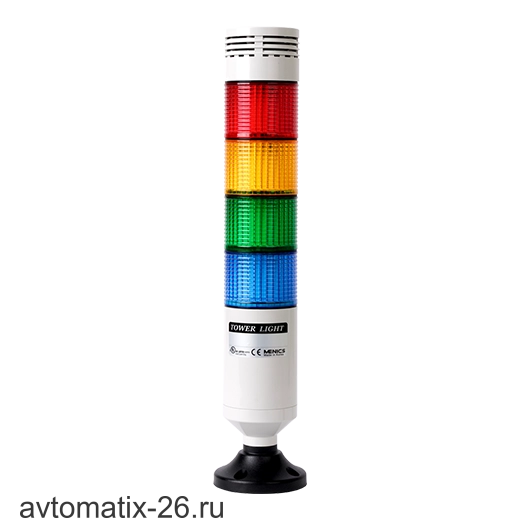 Светодиодная сигнальная колонна Autonics PTE-AGZ-4FF-RYGB