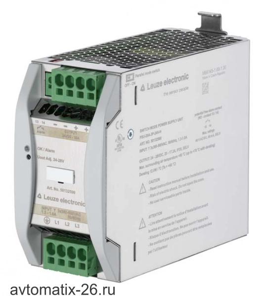 Блок питания Leuze Electronic PSU-40A-3P-24V-H