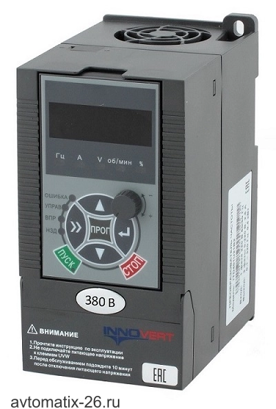 Частотный преобразователь INNOVERT ITD112U43B2