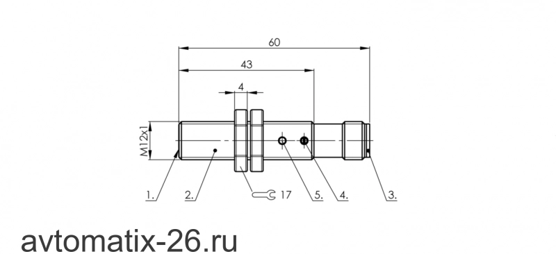 Емкостной датчик Balluff BCS M12T4D2-POM40C-S04G