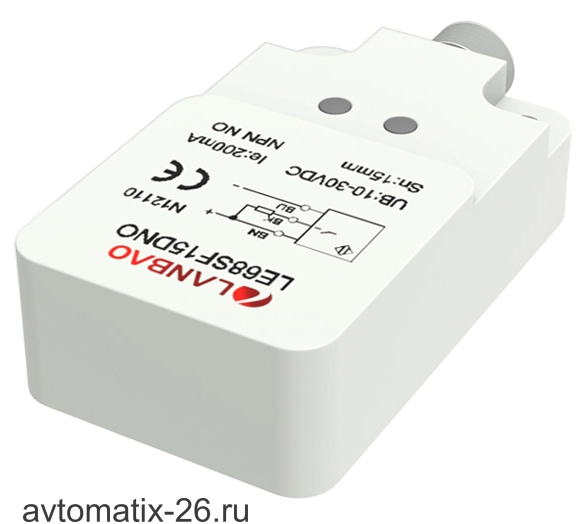 Индуктивный датчик LANBAO LE68SN25DPO-E2