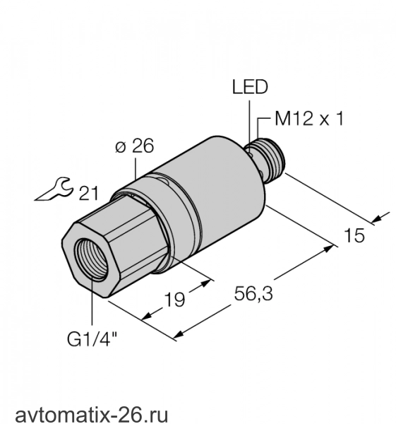 Датчик давления TURCK PC016V-201-2UPN8X-H1141