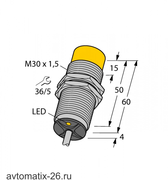 Индуктивный датчик TURCK NI20U-M30-AP6X