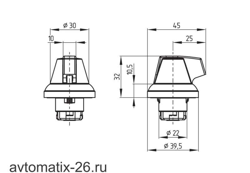 Селекторный переключатель Schmersal RWT21
