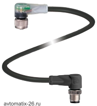 Соединительный кабель Pepperl Fuchs V1-W-E2-BK0,6M-PUR-U-V1-W