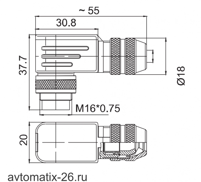 Разъем Sentinel ZZCS7-PG9