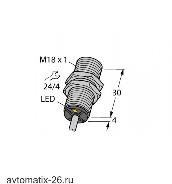 Индуктивный датчик TURCK BI5-G18K-AP6X