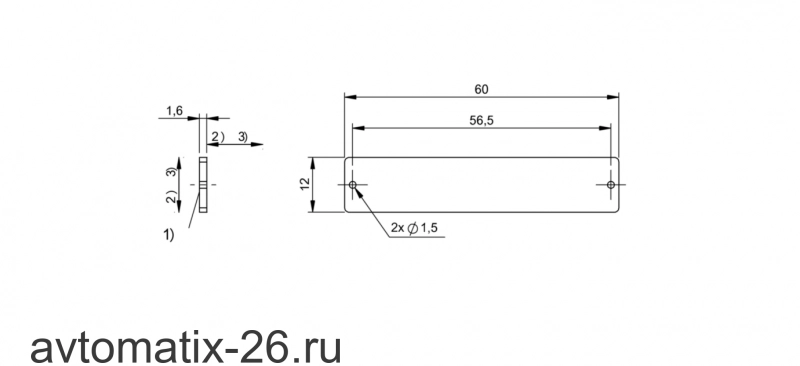 Транспондер RFID Balluff BIS U-110-A0/C1A