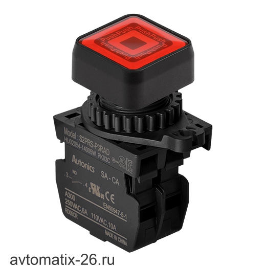 Кнопочный выключатель Autonics S2PRS-P3RADM