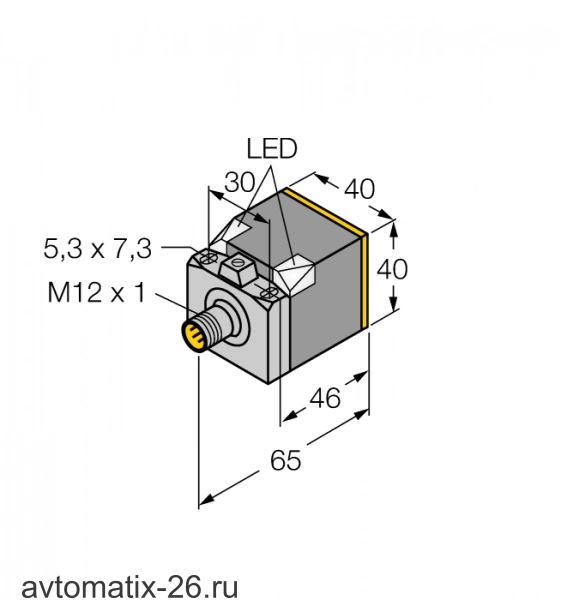 Индуктивный датчик TURCK BI20U-CK40-VP4X2-H1141