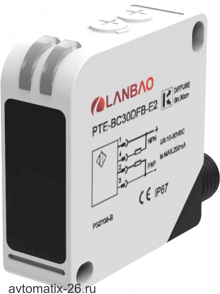 Оптический датчик LANBAO PTE-TM60DFB-E2