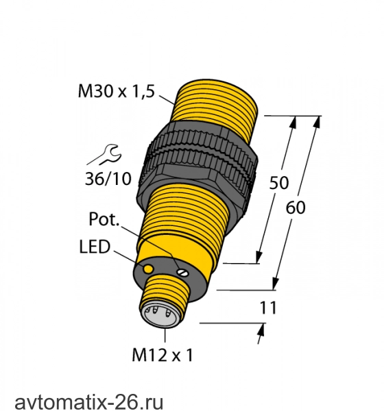 Емкостной датчик TURCK BC10-S30-VN4X-H1141