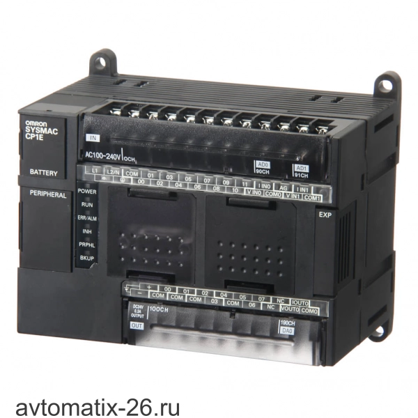 Программируемый логический контроллер Omron CP1E-NA20DT1-D
