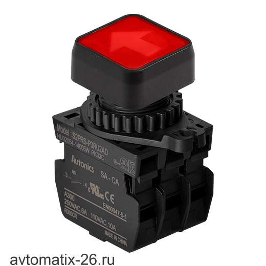 Кнопочный выключатель Autonics S2PRS-P3RU2ADM