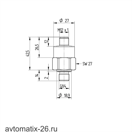 Датчик давления Wenglor FX7P203