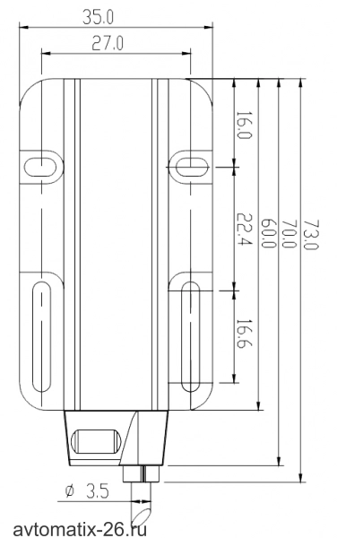 Емкостной датчик уровня EMA Electronics CD0002