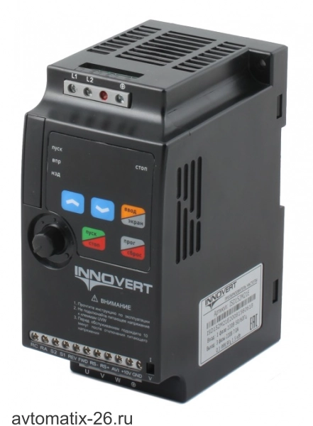 Частотный преобразователь INNOVERT ISD751M21E