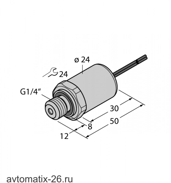 Датчик давления TURCK PT400R-2004-I2-WM0.5/X