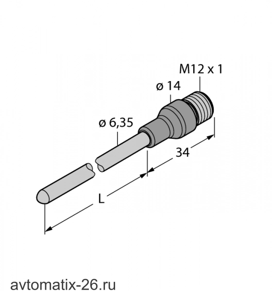 Датчик температуры TURCK TP-206.35A-CF-H1141-L150