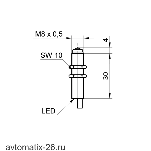 Прецизионный механический переключатель Baumer MY-COM L75N80/L