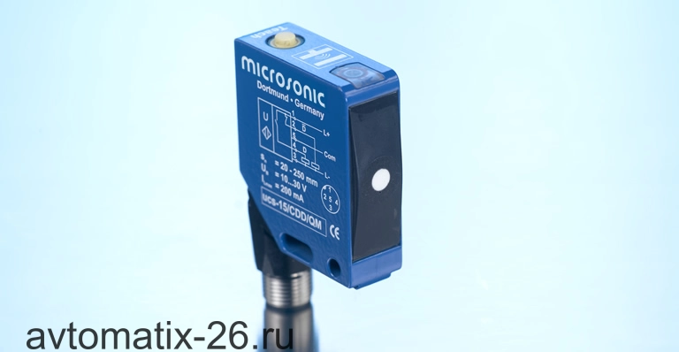 Ультразвуковой датчик Microsonic ucs-15/CEE/QM