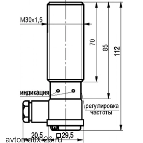 Датчик скорости вращения ТЕКО IV2B AT81A5-43N-10-LZ