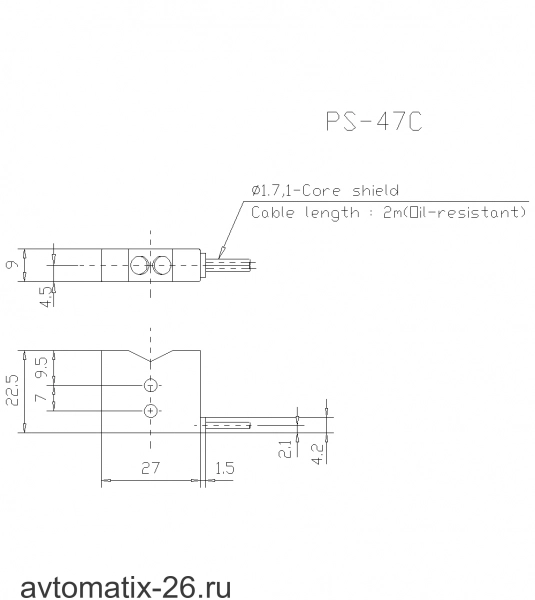 Оптический датчик KEYENCE PS-47