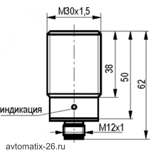 Индуктивный датчик ТЕКО ISBt AC8A8-32P-10F-ZS4-C-P