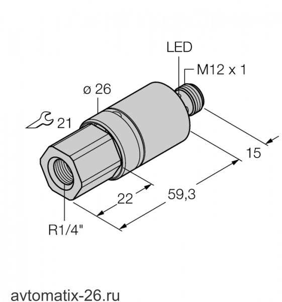Датчик давления TURCK PC100R-211-2UPN8X-H1141