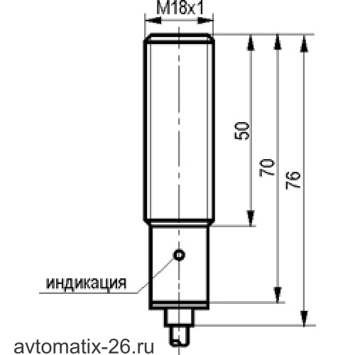 Индуктивный датчик расстояния ТЕКО ISAB A41A-43P-5-P