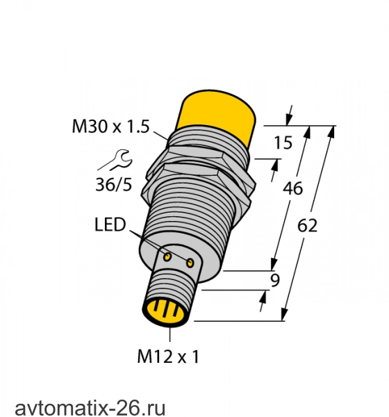 Индуктивный датчик TURCK NI20U-EM30-AP6X-H1141