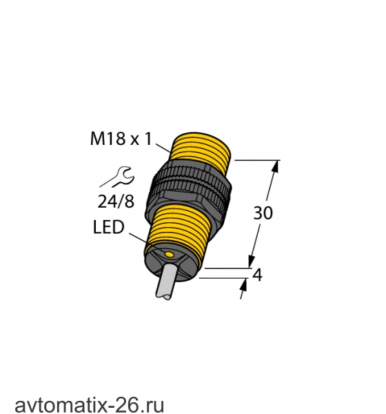Индуктивный датчик TURCK BI5-P18-Y1X/S97