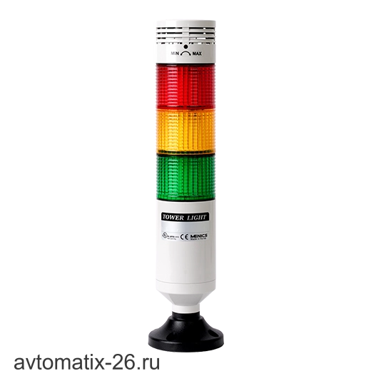 Светодиодная сигнальная колонна Autonics PTE-AGX-302-RYG