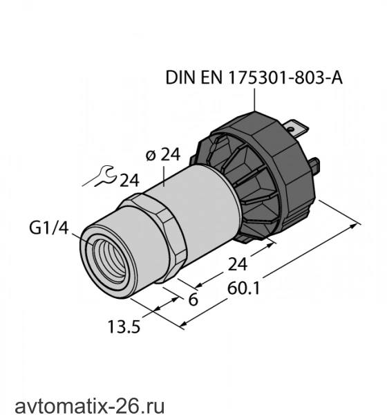 Датчик давления TURCK PT25R-1001-U1-DA91