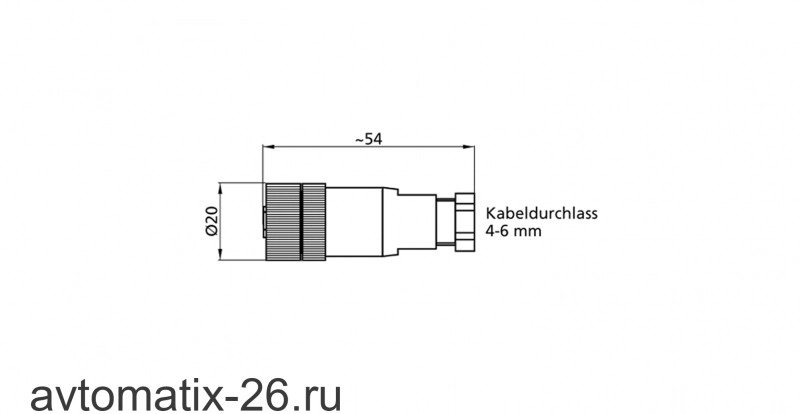 Соединительный кабель Microsonic STG4/M12