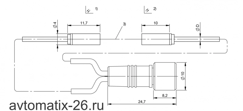 Оптоволоконный кабель Balluff BOH TR-G04-003-01-S49F