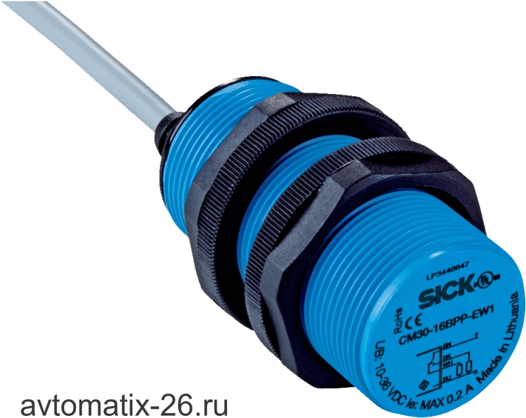 Емкостной датчик SICK CM30-16BPP-EW1