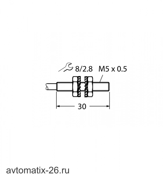 Индуктивный датчик TURCK BI1-EG05-Y1