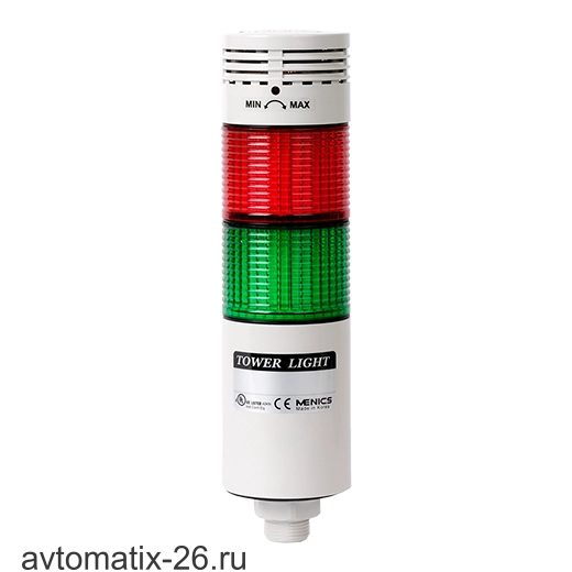 Светодиодная сигнальная колонна Autonics PTE-SCV-202-RG