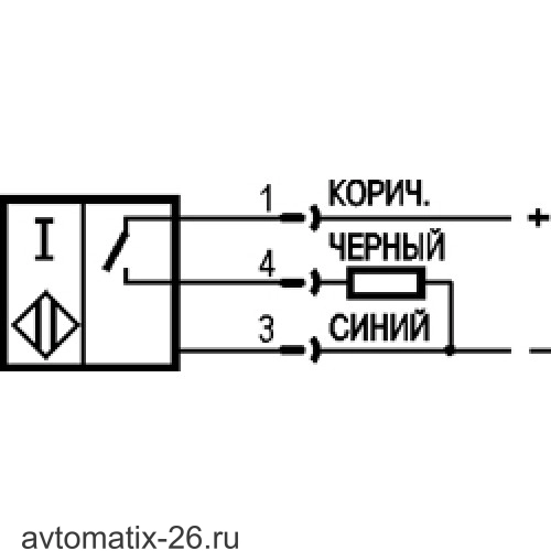 Индуктивный датчик ТЕКО ISB AC8B-31P-10-LZS4