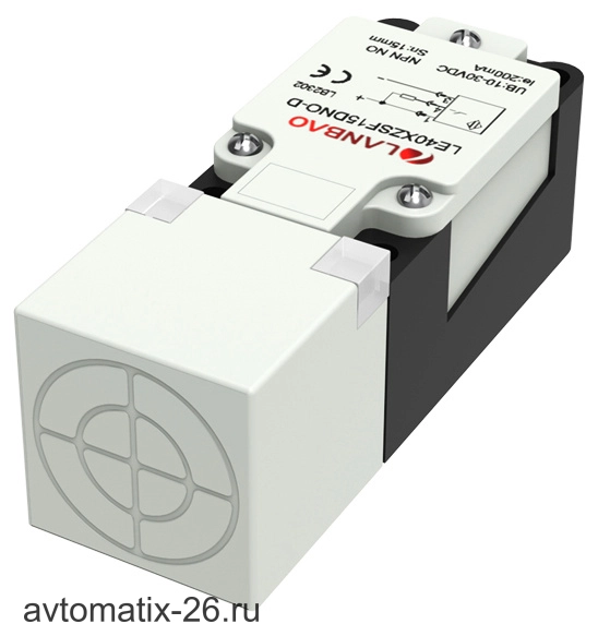 Индуктивный датчик LANBAO LE40XZSF20DPRY-E2