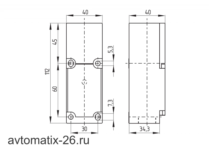 Магнитный датчик безопасности Schmersal BNS333-01YR-M20
