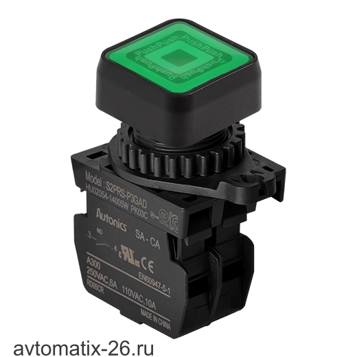 Кнопочный выключатель Autonics S2PRS-P3GAL