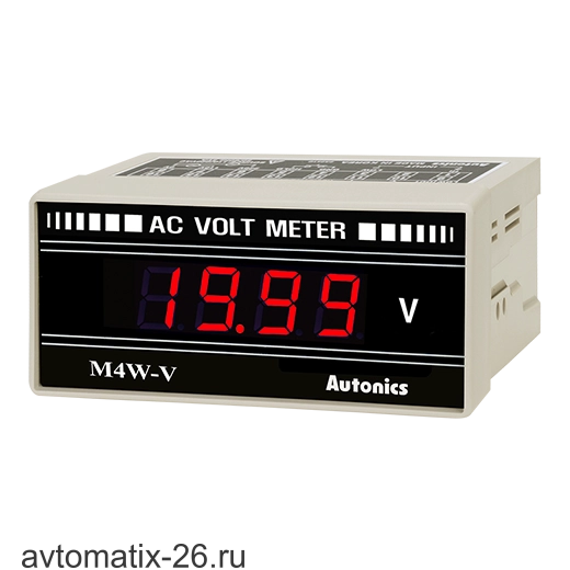 Вольтметр Autonics M4W-AV-3