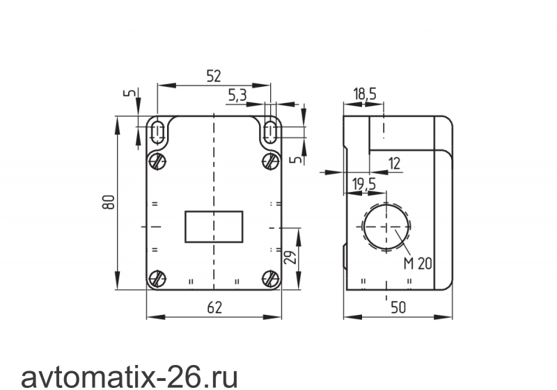 Kонцевой выключатель Schmersal UV9H-432Y