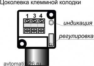 Емкостной датчик СКБ Индукция E07-NO-PNP-K(Текаформ)