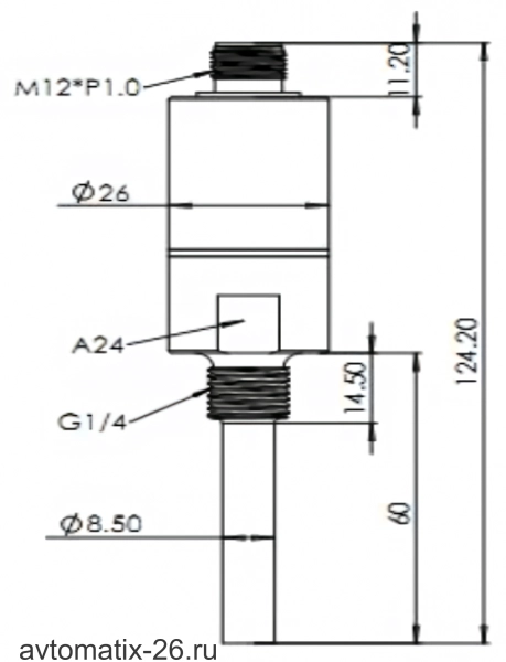 Датчик температуры EMA Electronics TC0104
